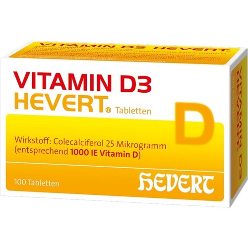 VITAMIN D 3 HEVERT 100 Stück