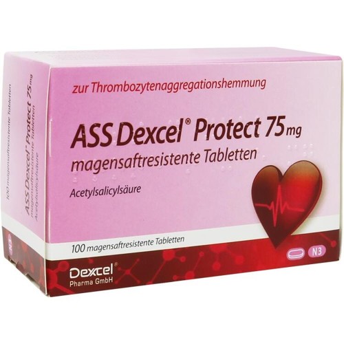 ASS Dexcel Protect 75mg 100 Stück