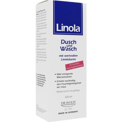 Linola Dusch und Wasch 300 Milliliter