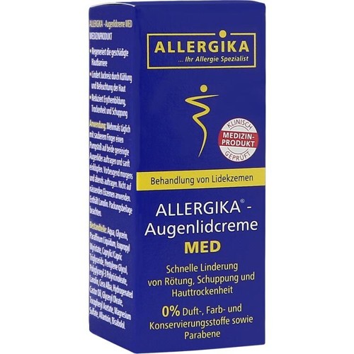 ALLERGIKA Augenlidcreme MED 15 Milliliter