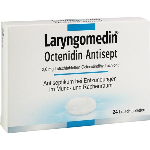 Laryngomedin Octenidin Antisept 2.6 mg Lutschtabl 24 Stück