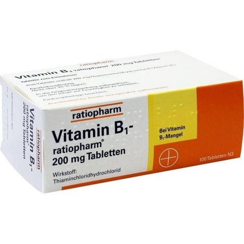 Vitamin-B1-ratiopharm 200mg Tabletten 100 Stück