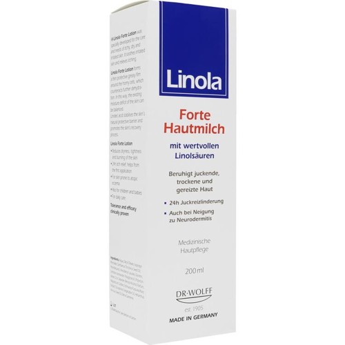 Linola Hautmilch Forte 200 Milliliter
