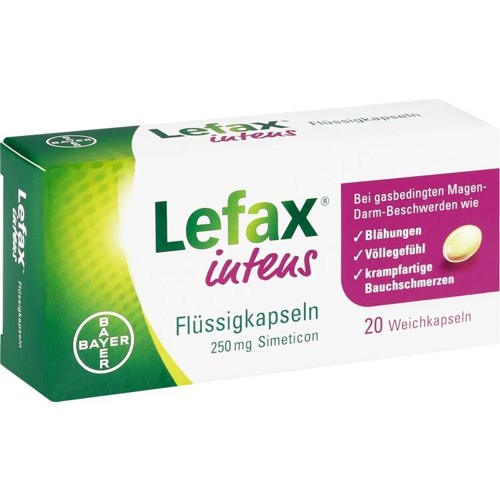 Lefax intens Flüssigkapseln 250mg Simeticon 20 Stück