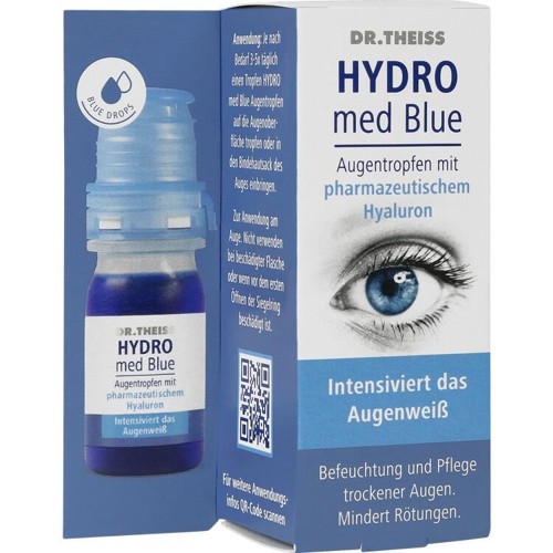 Dr. Theiss Hydro med Blue Augentropfen 10 Milliliter