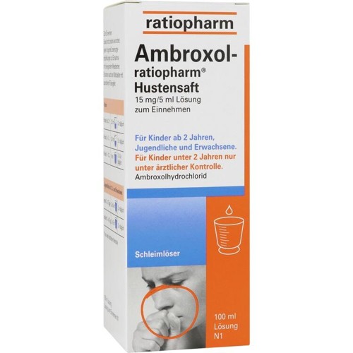 Ambroxol-ratiopharm Hustensaft 100 Milliliter