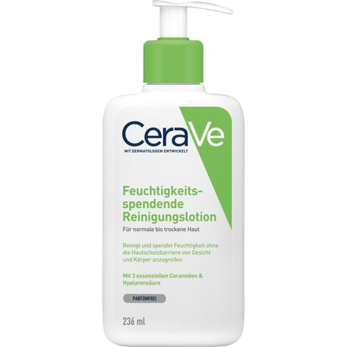CeraVe Feuchtigkeitsspendende Reinigungslotion 236 Milliliter