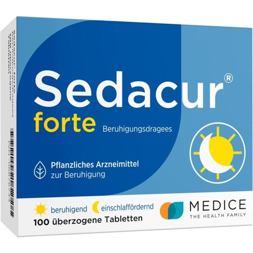 SEDACUR FORTE BERUHIGUNGDRAGEES 100 Stück
