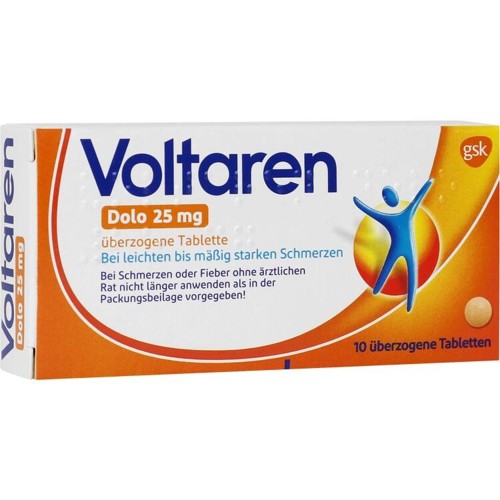 Voltaren Dolo 25mg 10 Stück