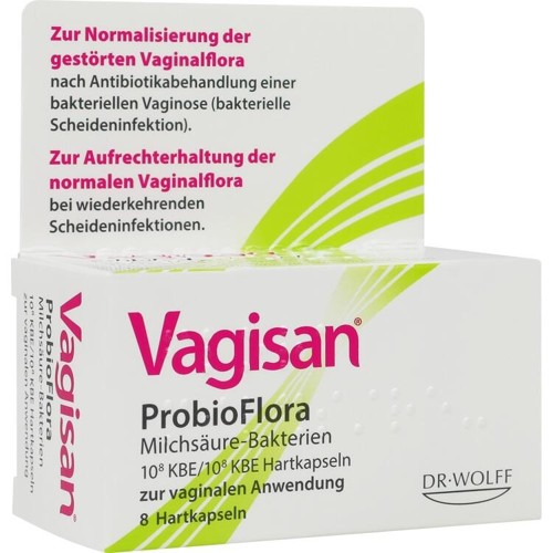 Vagisan ProbioFlora Milchsäure-Bakterien 8 Stück