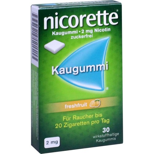 Nicorette 2mg Freshfruit Kaugummi 30 Stück