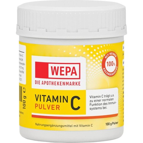 WEPA Vitamin C Pulver Dose 100 Gramm