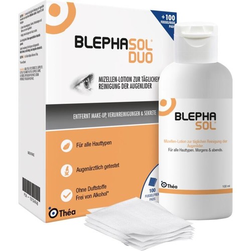 Blephasol Duo 100ml + 100 Reinigungspads 1 Unbekannt