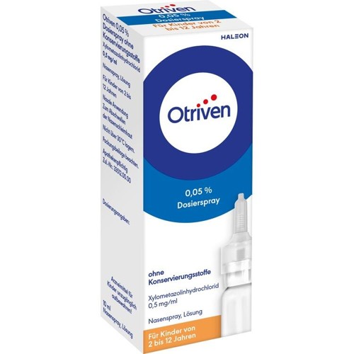 Otriven 0.05% Dosierspray o.Konservierungsstoffe 10 Milliliter
