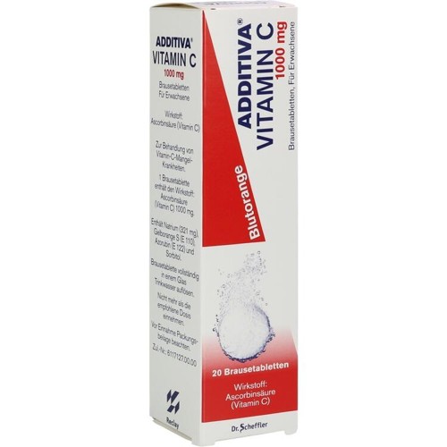 ADDITIVA VITAMIN C BLUTORA 20 Stück