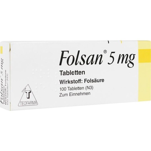 Folsan 5mg 100 Stück