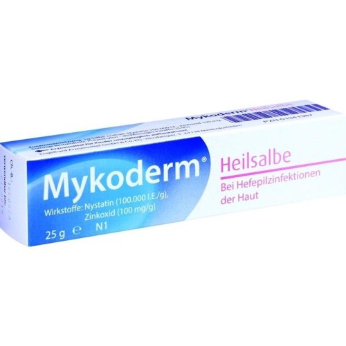 Mykoderm Heilsalbe Nystatin und Zinkoxid 25 Gramm