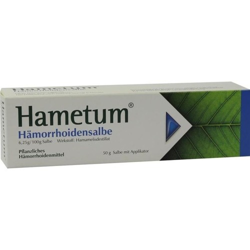 HAMETUM Haemorrhoiden Salbe 50 Gramm