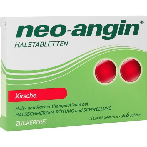 neo-angin Halstabletten Kirsche 12 Stück