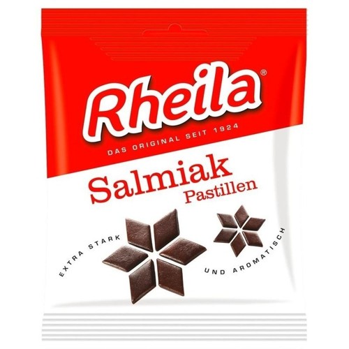 Rheila Salmiak Pastillen zuckerhaltig 90 Gramm