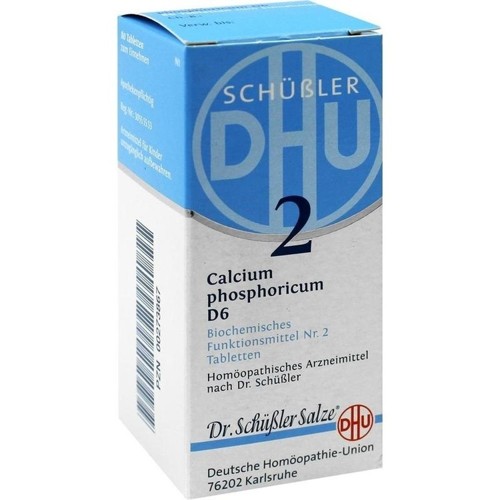 BIOCHEMIE DHU 2 CALCIUM PHOSPHORICUM D 6 80 Stück