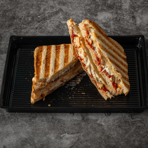 Triple Chicken Toast