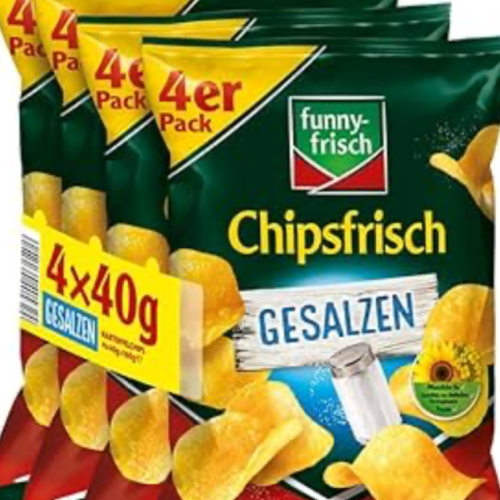 Funny frisch gesalzen 4x 40g