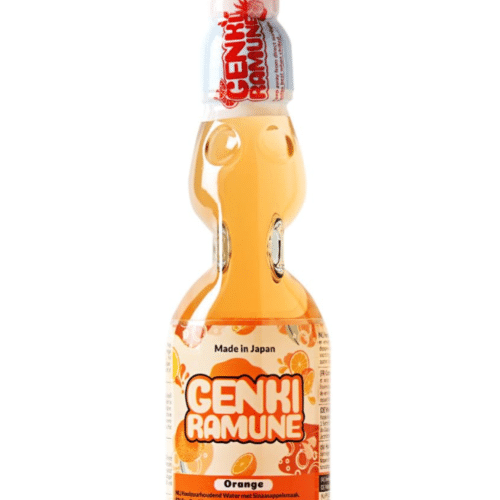 Genki Ramune Orange Glas