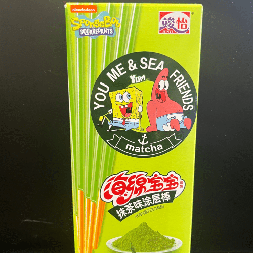 Spongebob Matcha Sticks