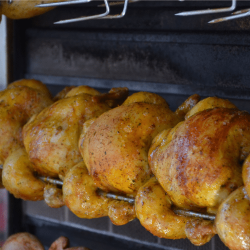 Gegrilltes Hähnchen