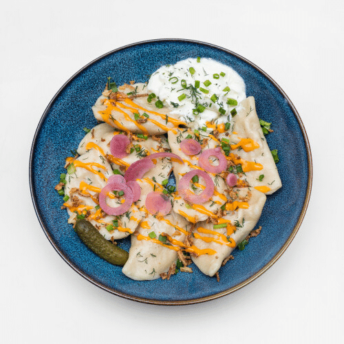 Wareniki mit Kartoffeln und Käse