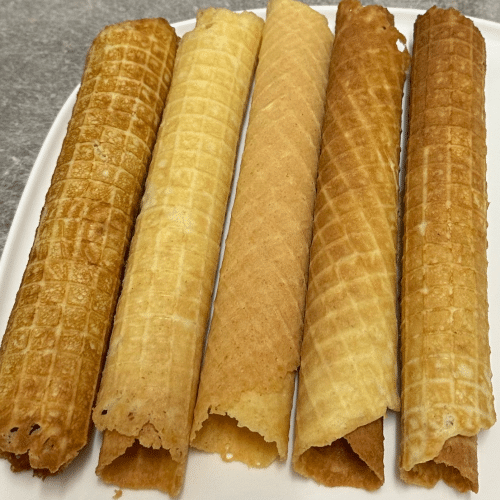 Waffeln mit Füllung