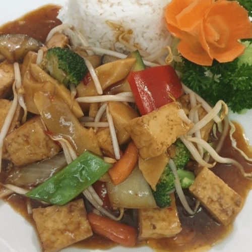 Vegan2 - Rau Xào Đậu Phụ