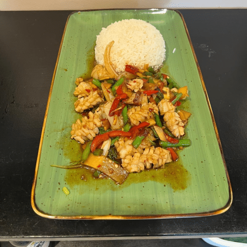 Pla Muek Pad Gra Pau (scharf)