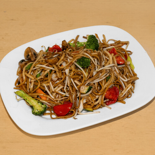 Gebratene Eiernudeln (vegetarisch)