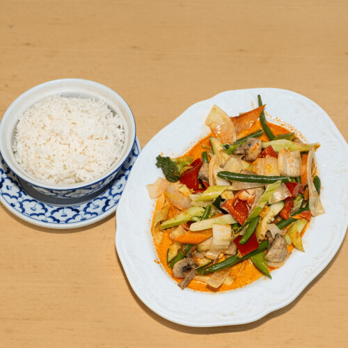 Thai Gemüse Platte