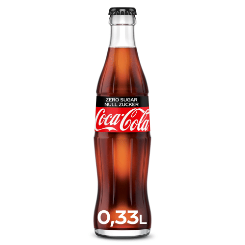 Coca-Cola Zero Sugar 0,33l (Glasflasche)
