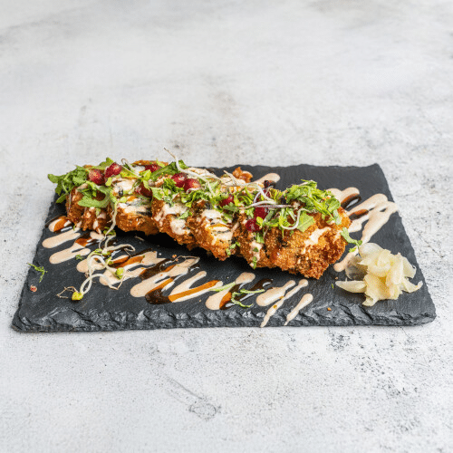 Big Fried Shrimps Crunchy Rolls