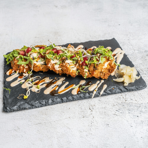 Big Fried Chicken Crunchy Rolls