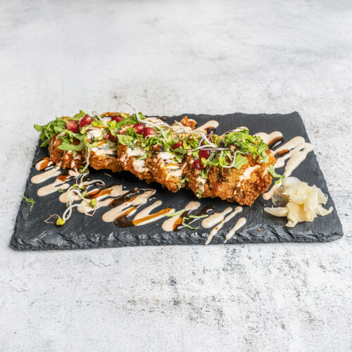 Big Fried Veggie Crunchy Rolls