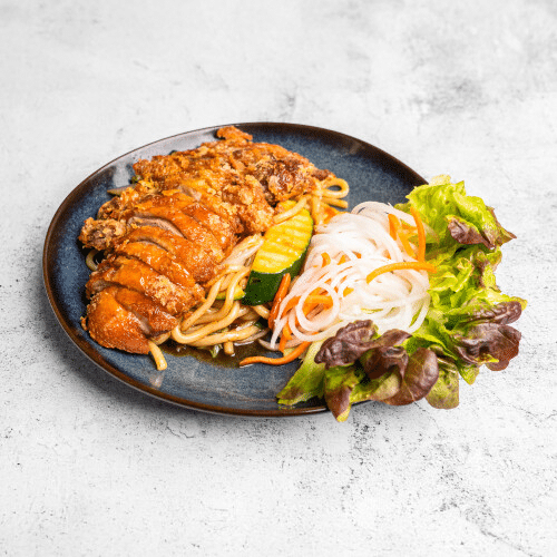 Fried Udon Chicken