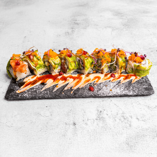 Rainbow Special Roll (8 Stück)
