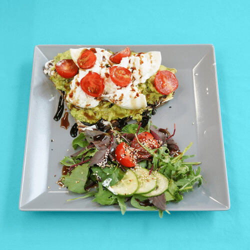 Dinkelbrot Guacamole, Buratta
