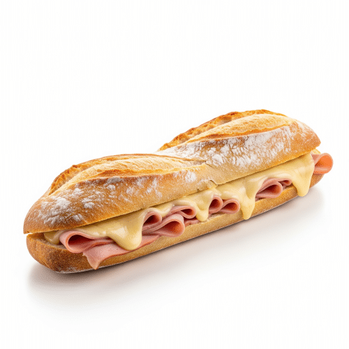 Baguette Rustik Schinken-Käse