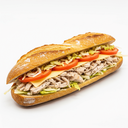 Steinofen-Baguette Hähnchen-Käse
