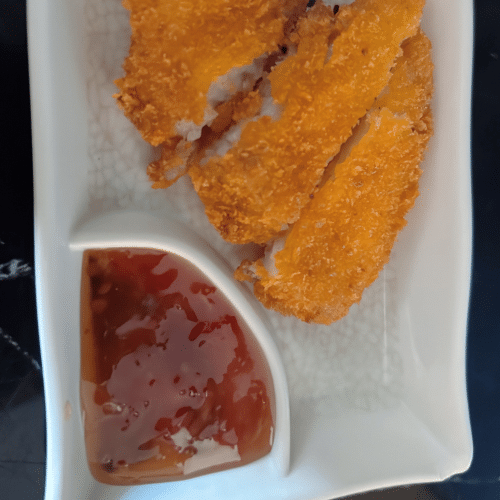 Frittiertes Fischfilet