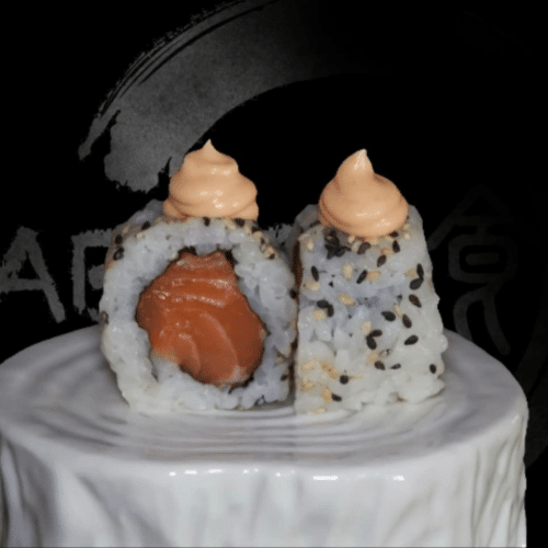 Spicy Sake Maki (scharf)