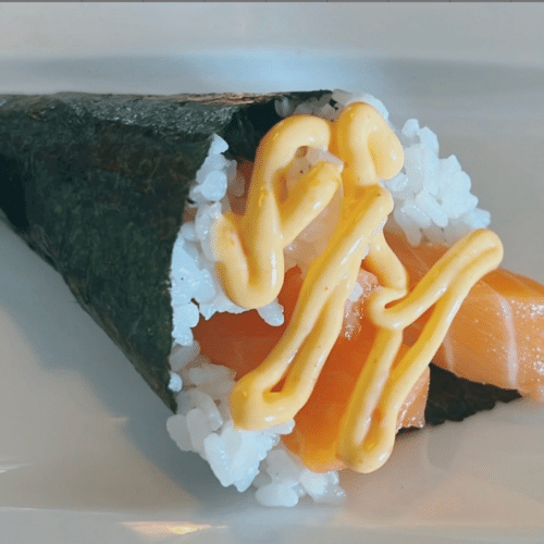 Temaki Spicy Sake (scharf)