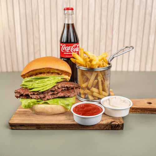Avocado Smash Burger Menü