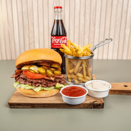 BBQ Bacon Smash Burger Menü
